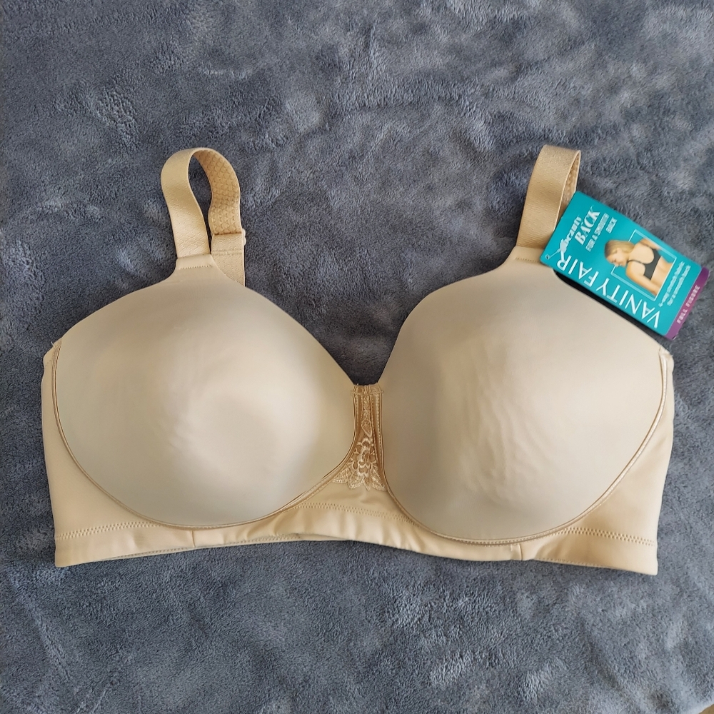 Vanity Fair Smooth-Back Full Figure Bra - Beige